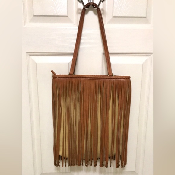 Charming Charlie Ryder Studded Fringe Handbag - Picture 9 of 16